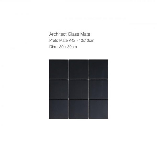 Mozaik Architect Glass K42 Black