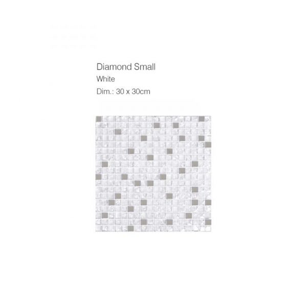 Mozaik Diamond Small Whit