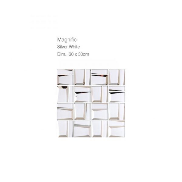 Mozaik Magnific Silver White