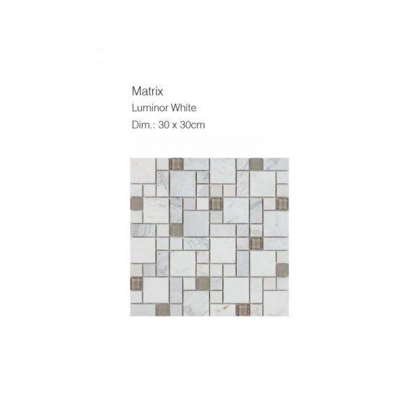 Mozaik Matrix Luminor White